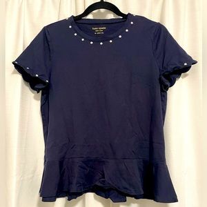 Kate Spade New York Stud Embellished Tee